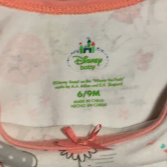 Disney Winnie the Pooh 6-9 month girl onsie - Picture 5 of 5